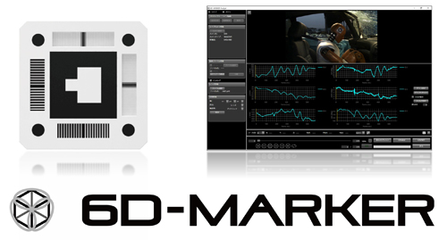 6D-MARKERと6D-MARKER Analyst操作画面