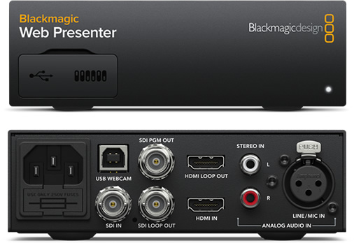 Blackmagic Web Presenter（4k対応）