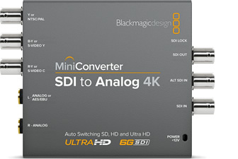 Mini Converter SDI to Analog 4K