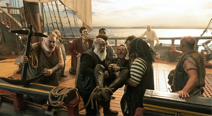 HBO Max、Blackmagic Design製品で「海賊になった貴族」を制作