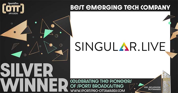 Singular社が「2021 OTT Awards」で銀賞を受賞