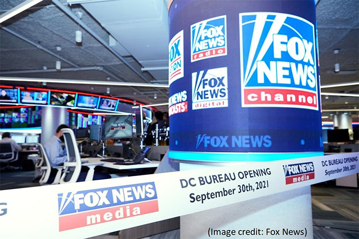 Vizrt社のグラフィックを使用したFox NewsのD.C.支局が正式にオープン