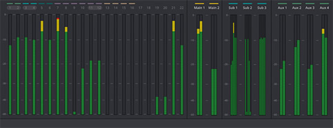 DaVinciResolve 詳細なマスタリング