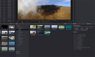 DaVinciResolve クリップのマーク付け