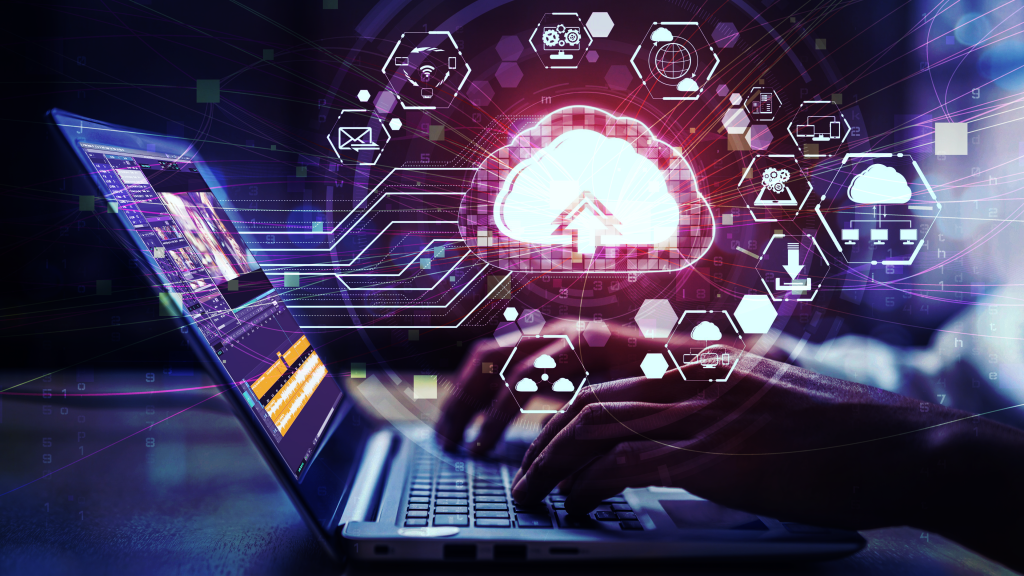 AWSやAzureを活用したAvid Media Composerのクラウド・ハイブリッド運用イメージ