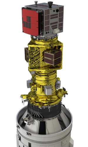 TMSAPが搭載されたRAPIS-1 ©JAXA