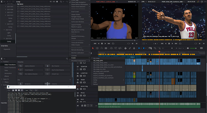 InfiniteWorldが、Bleacher Reportの「The Portal」を DaVinci Resolve StudioおよびFusion Studioを使用して作成