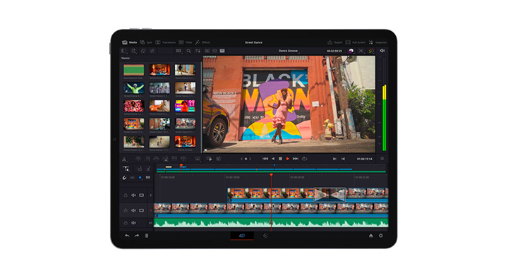 ブラックマジックデザイン、DaVinci Resolve for iPadを発表