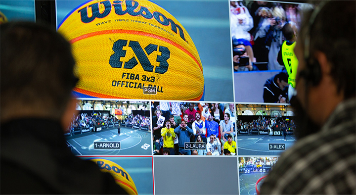 FIBA 3x3ワールドツアー・パリ・マスターズでATEM Constellation 8Kが活躍